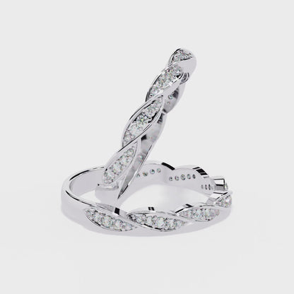 Eternal Twist Lab Grown Diamond Ring