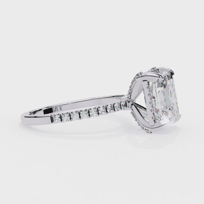 Celestial Halo Lab Grown Diamond Ring