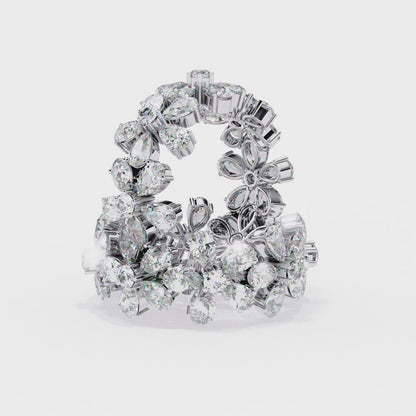 Fleur Royale Lab Grown Diamond Cocktail Ring