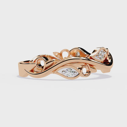 Whispering Willow Lab Grown Diamond Ring
