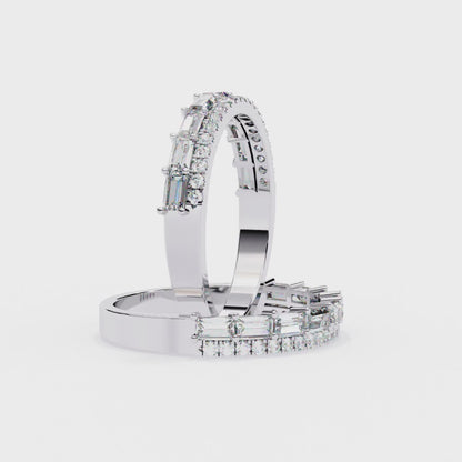 Duo Brilliance Lab Grown Diamond Ring