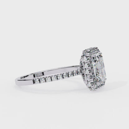 Luminous Radiant Lab Grown Diamond Ring