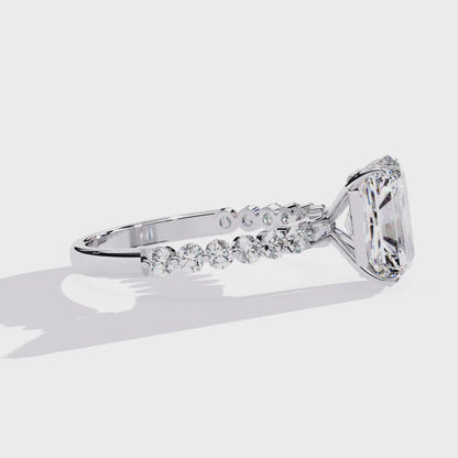 Radiant Grace Lab Grown Diamond Ring