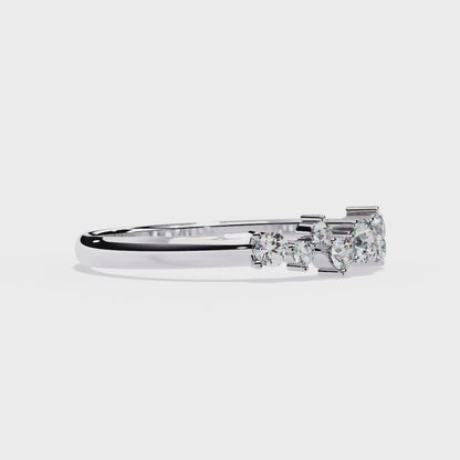Starlit Cluster Lab Grown Diamond Ring