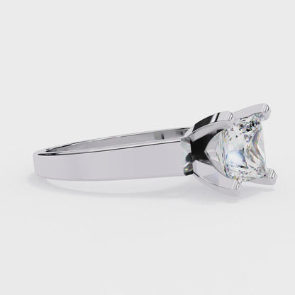Princess Classic Lab Grown Diamond Ring