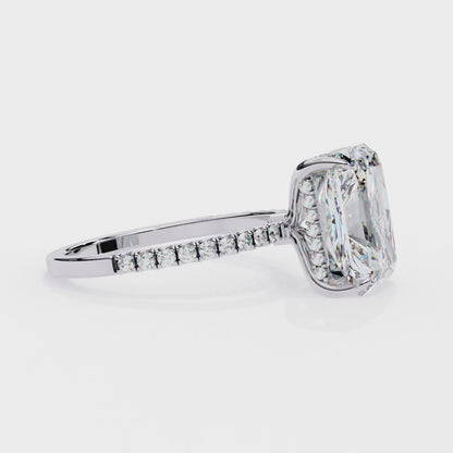 Regalia Radiant Lab Grown Diamond Ring